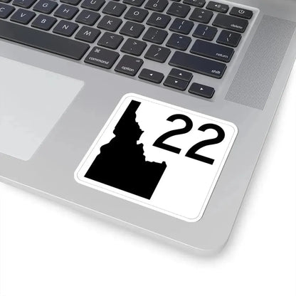 Idaho 22 (Idaho) (Road Sign) STICKER Vinyl Kiss-Cut Decal - The Sticker Space