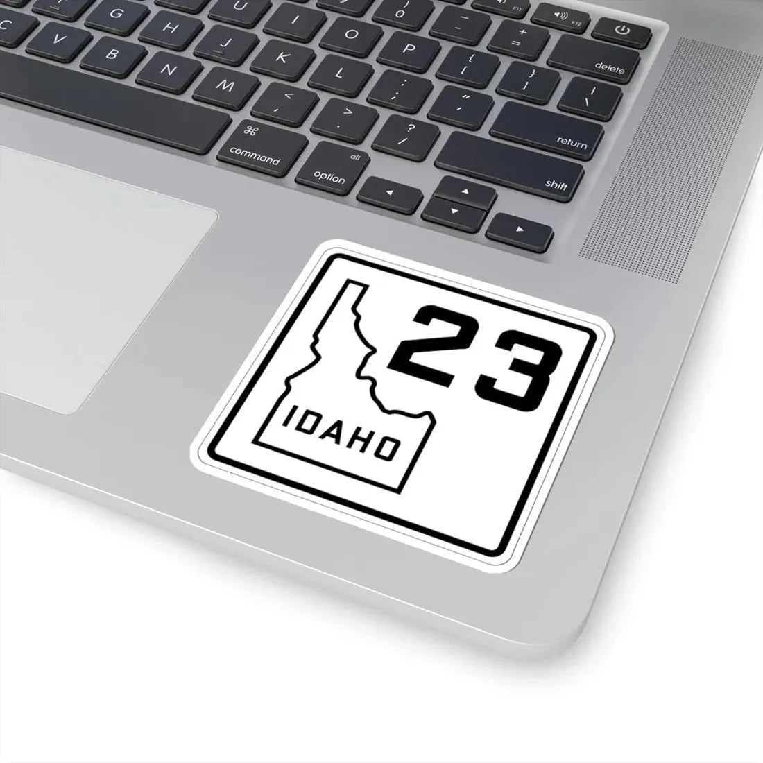 Idaho 23 1930 (Idaho) (Road Sign) STICKER Vinyl Kiss-Cut Decal - The Sticker Space