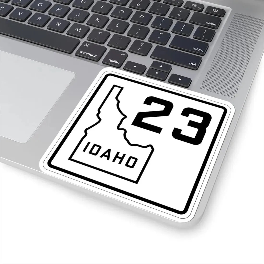 Idaho 23 1930 (Idaho) (Road Sign) STICKER Vinyl Kiss-Cut Decal - The Sticker Space