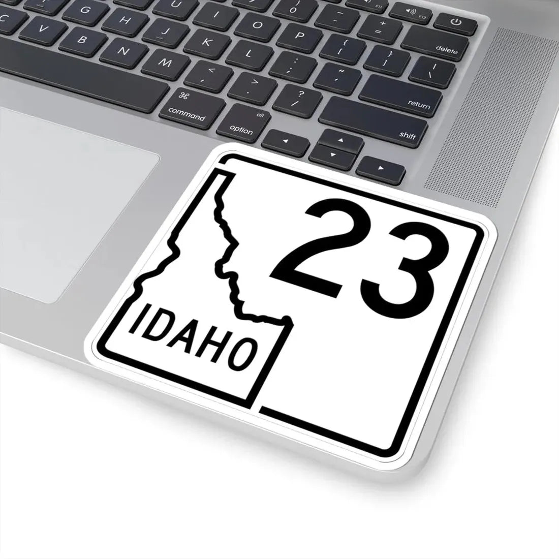 Idaho 23 1955 (Idaho) (Road Sign) STICKER Vinyl Kiss-Cut Decal - The Sticker Space