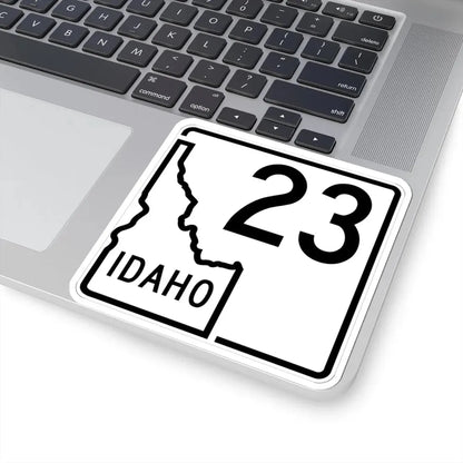 Idaho 23 1955 (Idaho) (Road Sign) STICKER Vinyl Kiss-Cut Decal - The Sticker Space