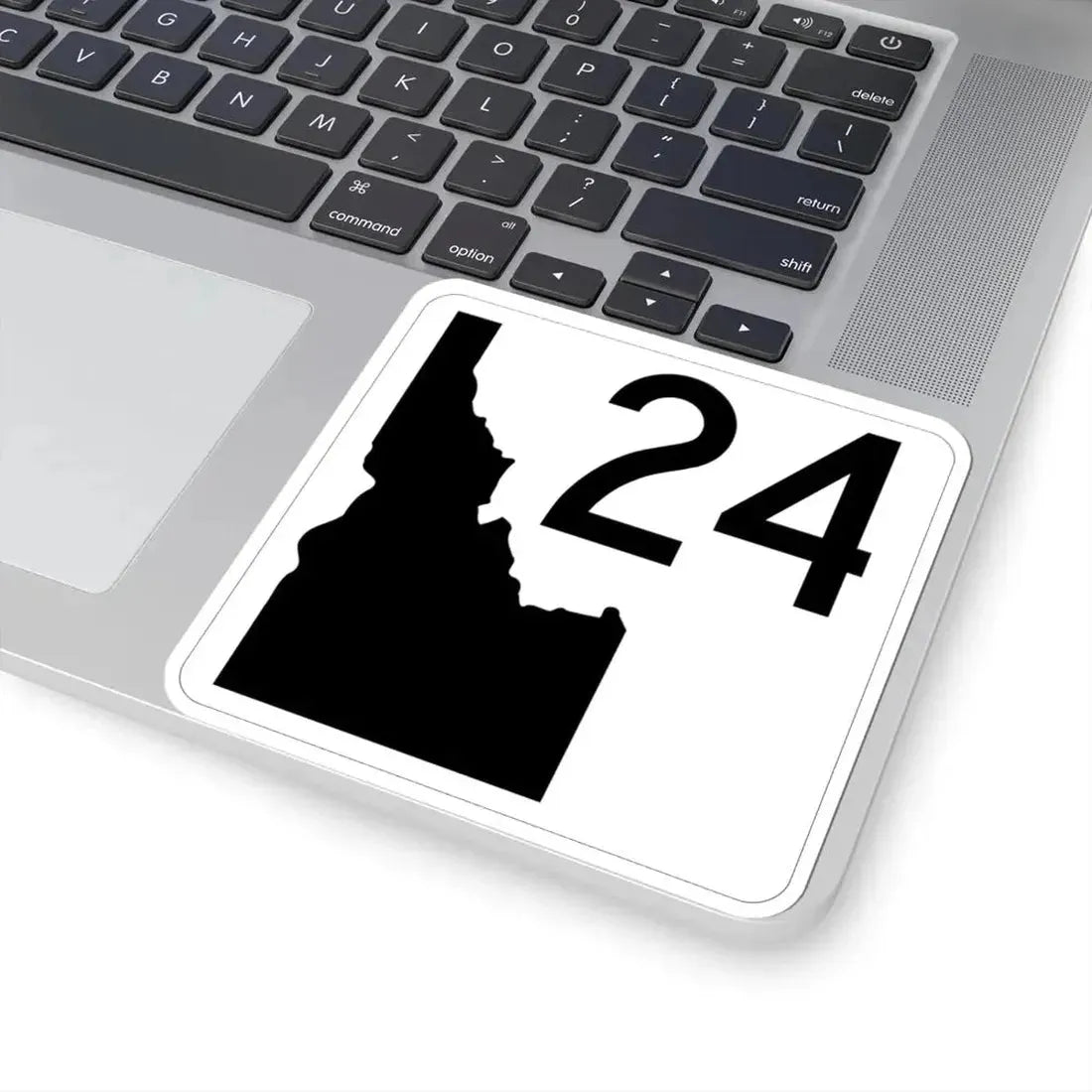 Idaho 24 (Idaho) (Road Sign) STICKER Vinyl Kiss-Cut Decal - The Sticker Space