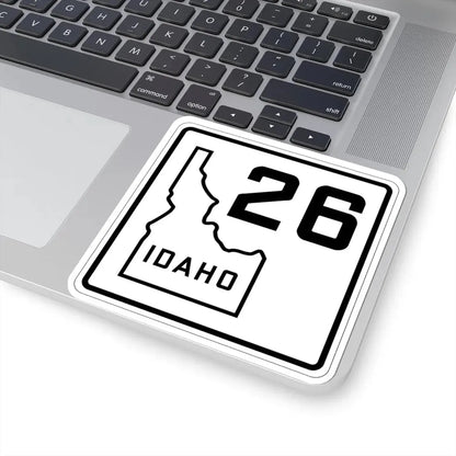 Idaho 26 1930 (Idaho) (Road Sign) STICKER Vinyl Kiss-Cut Decal - The Sticker Space