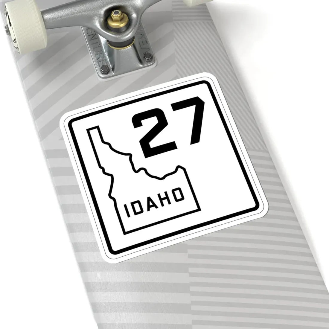 Idaho 27 1930 (Idaho) (Road Sign) STICKER Vinyl Kiss-Cut Decal - The Sticker Space