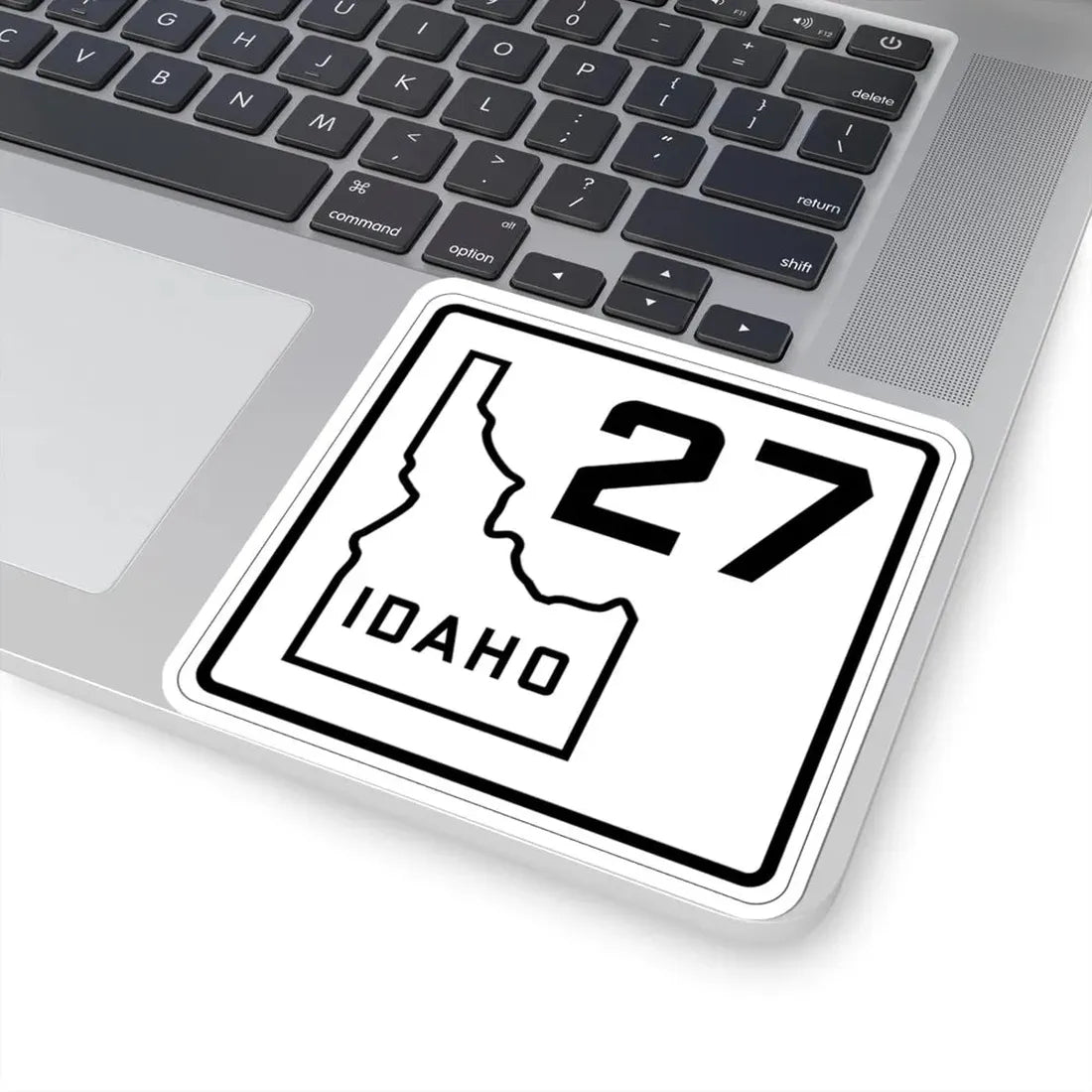 Idaho 27 1930 (Idaho) (Road Sign) STICKER Vinyl Kiss-Cut Decal - The Sticker Space