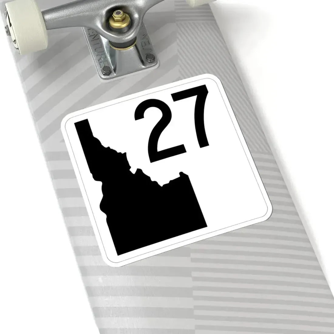 Idaho 27 (Idaho) (Road Sign) STICKER Vinyl Kiss-Cut Decal - The Sticker Space