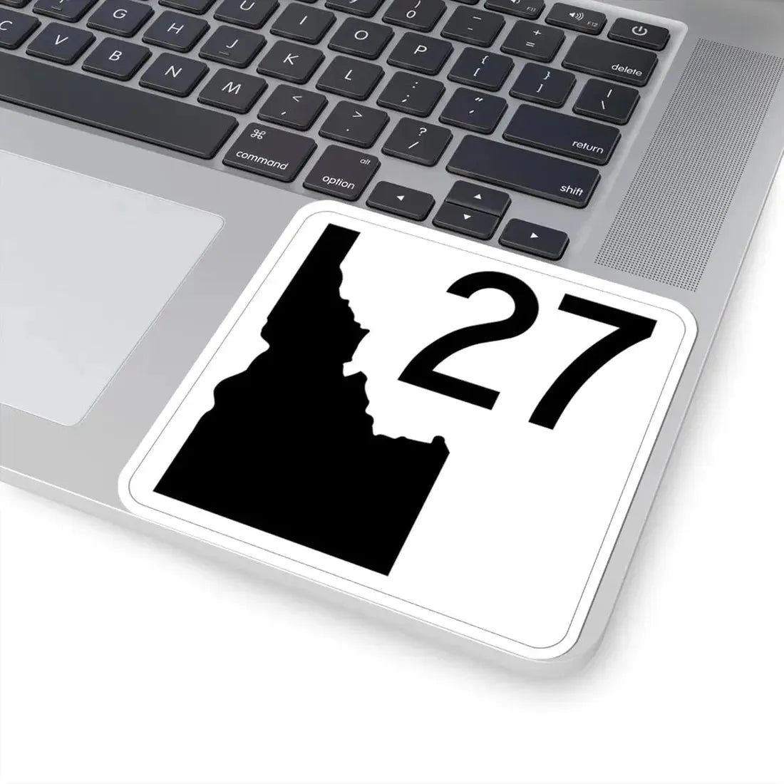 Idaho 27 (Idaho) (Road Sign) STICKER Vinyl Kiss-Cut Decal - The Sticker Space