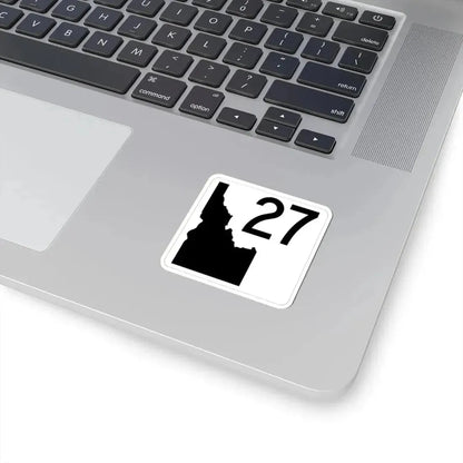 Idaho 27 (Idaho) (Road Sign) STICKER Vinyl Kiss-Cut Decal - The Sticker Space