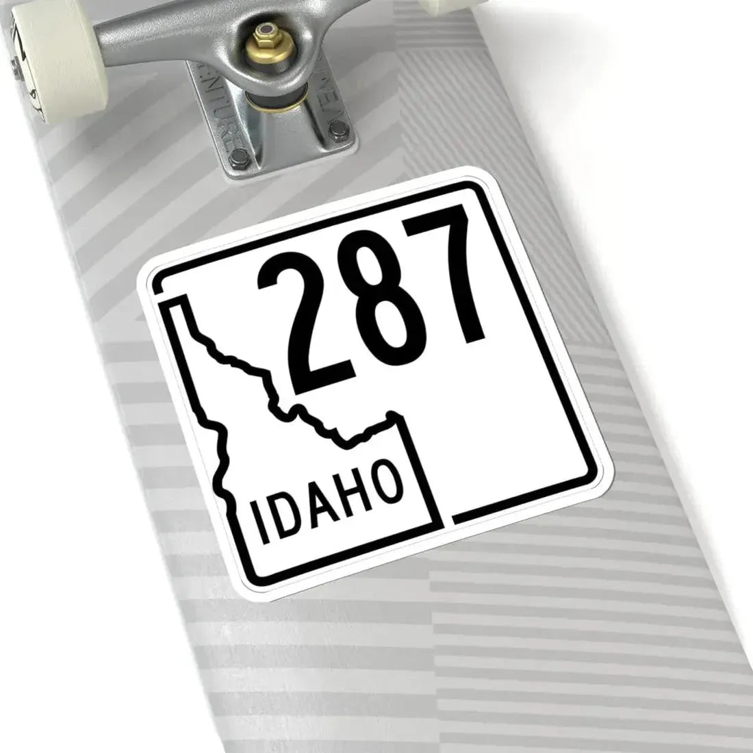 Idaho 287 1955 (Idaho) (Road Sign) STICKER Vinyl Kiss-Cut Decal - The Sticker Space