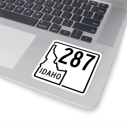 Idaho 287 1955 (Idaho) (Road Sign) STICKER Vinyl Kiss-Cut Decal - The Sticker Space