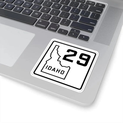 Idaho 29 1930 (Idaho) (Road Sign) STICKER Vinyl Kiss-Cut Decal - The Sticker Space