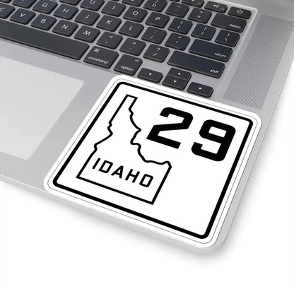 Idaho 29 1930 (Idaho) (Road Sign) STICKER Vinyl Kiss-Cut Decal - The Sticker Space