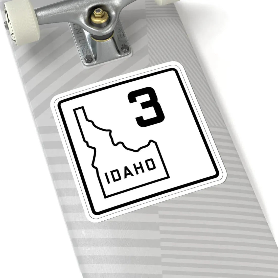Idaho 3 1930 (Idaho) (Road Sign) STICKER Vinyl Kiss-Cut Decal - The Sticker Space