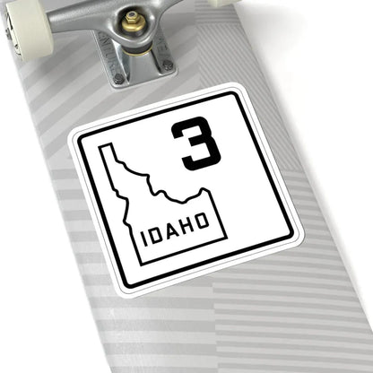 Idaho 3 1930 (Idaho) (Road Sign) STICKER Vinyl Kiss-Cut Decal - The Sticker Space