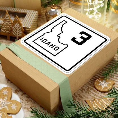 Idaho 3 1930 (Idaho) (Road Sign) STICKER Vinyl Kiss-Cut Decal - The Sticker Space