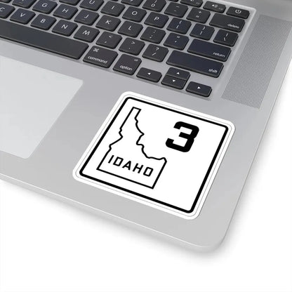 Idaho 3 1930 (Idaho) (Road Sign) STICKER Vinyl Kiss-Cut Decal - The Sticker Space