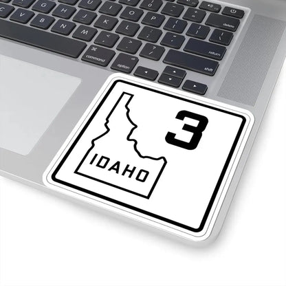 Idaho 3 1930 (Idaho) (Road Sign) STICKER Vinyl Kiss-Cut Decal - The Sticker Space
