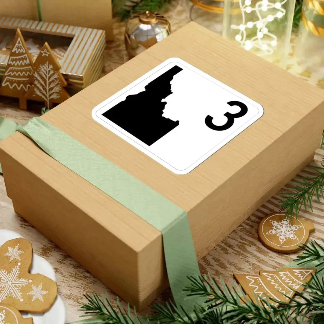 Idaho 3 (Idaho) (Road Sign) STICKER Vinyl Kiss-Cut Decal - The Sticker Space