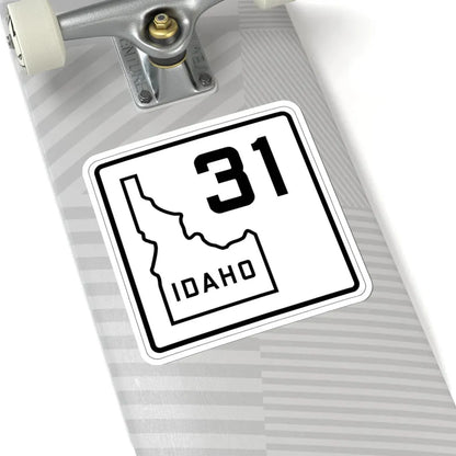 Idaho 31 1930 (Idaho) (Road Sign) STICKER Vinyl Kiss-Cut Decal - The Sticker Space