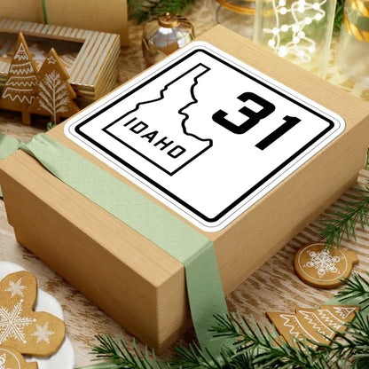 Idaho 31 1930 (Idaho) (Road Sign) STICKER Vinyl Kiss-Cut Decal - The Sticker Space