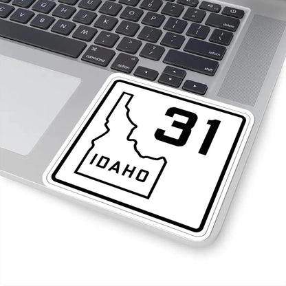 Idaho 31 1930 (Idaho) (Road Sign) STICKER Vinyl Kiss-Cut Decal - The Sticker Space