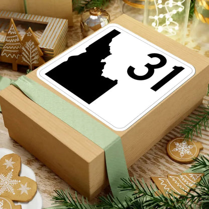 Idaho 31 (Idaho) (Road Sign) STICKER Vinyl Kiss-Cut Decal - The Sticker Space