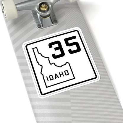 Idaho 35 1930 (Idaho) (Road Sign) STICKER Vinyl Kiss-Cut Decal - The Sticker Space