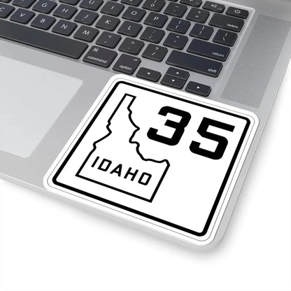 Idaho 35 1930 (Idaho) (Road Sign) STICKER Vinyl Kiss-Cut Decal - The Sticker Space