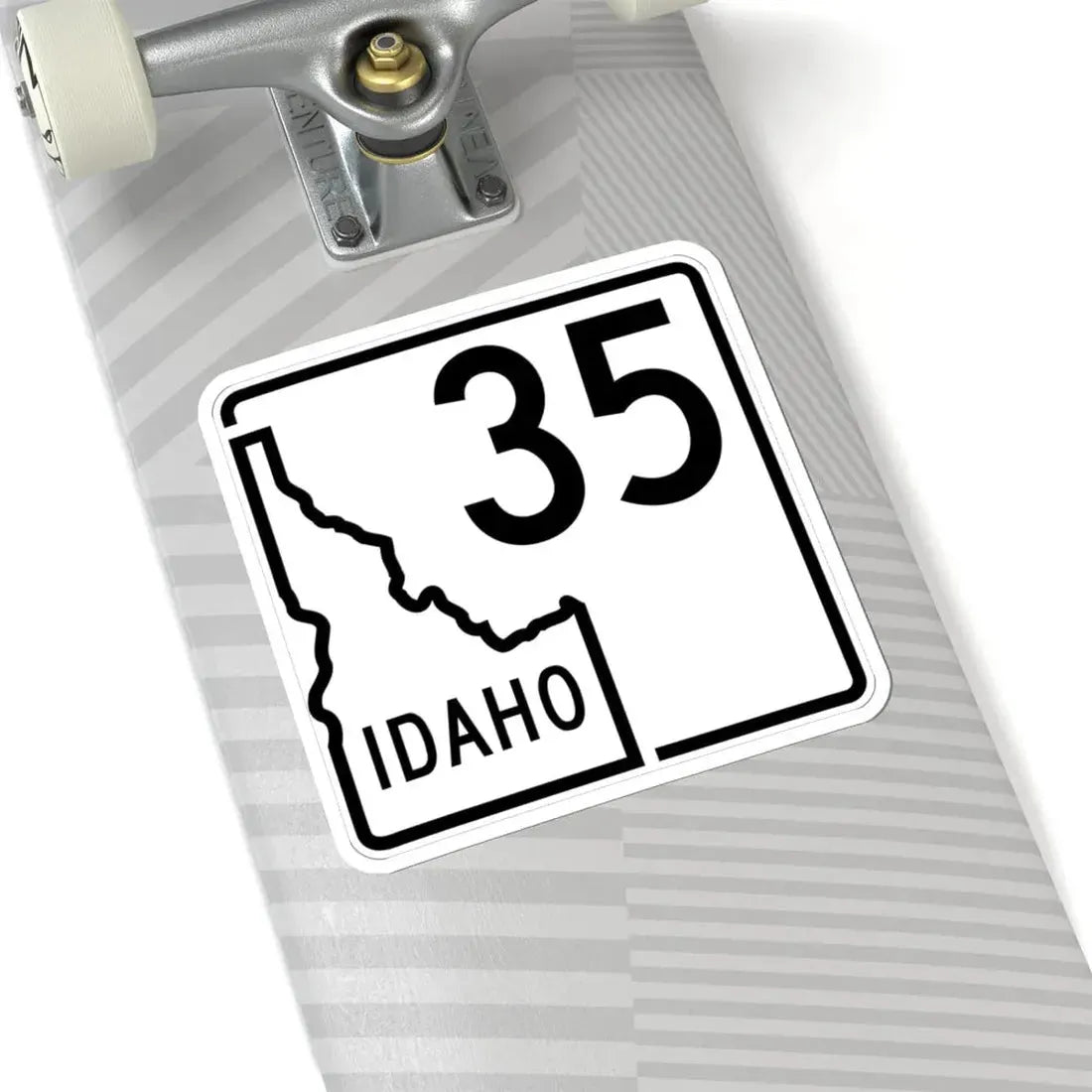 Idaho 35 1955 (Idaho) (Road Sign) STICKER Vinyl Kiss-Cut Decal - The Sticker Space