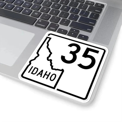 Idaho 35 1955 (Idaho) (Road Sign) STICKER Vinyl Kiss-Cut Decal - The Sticker Space