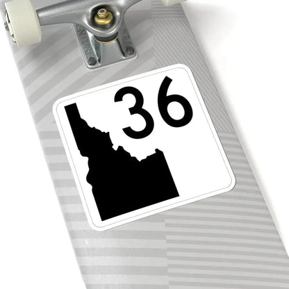 Idaho 36 (Idaho) (Road Sign) STICKER Vinyl Kiss-Cut Decal - The Sticker Space