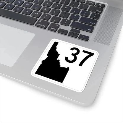 Idaho 37 (Idaho) (Road Sign) STICKER Vinyl Kiss-Cut Decal - The Sticker Space