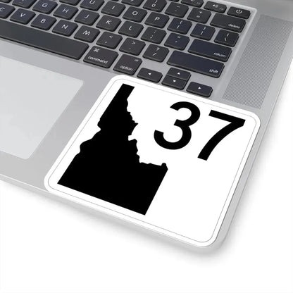 Idaho 37 (Idaho) (Road Sign) STICKER Vinyl Kiss-Cut Decal - The Sticker Space