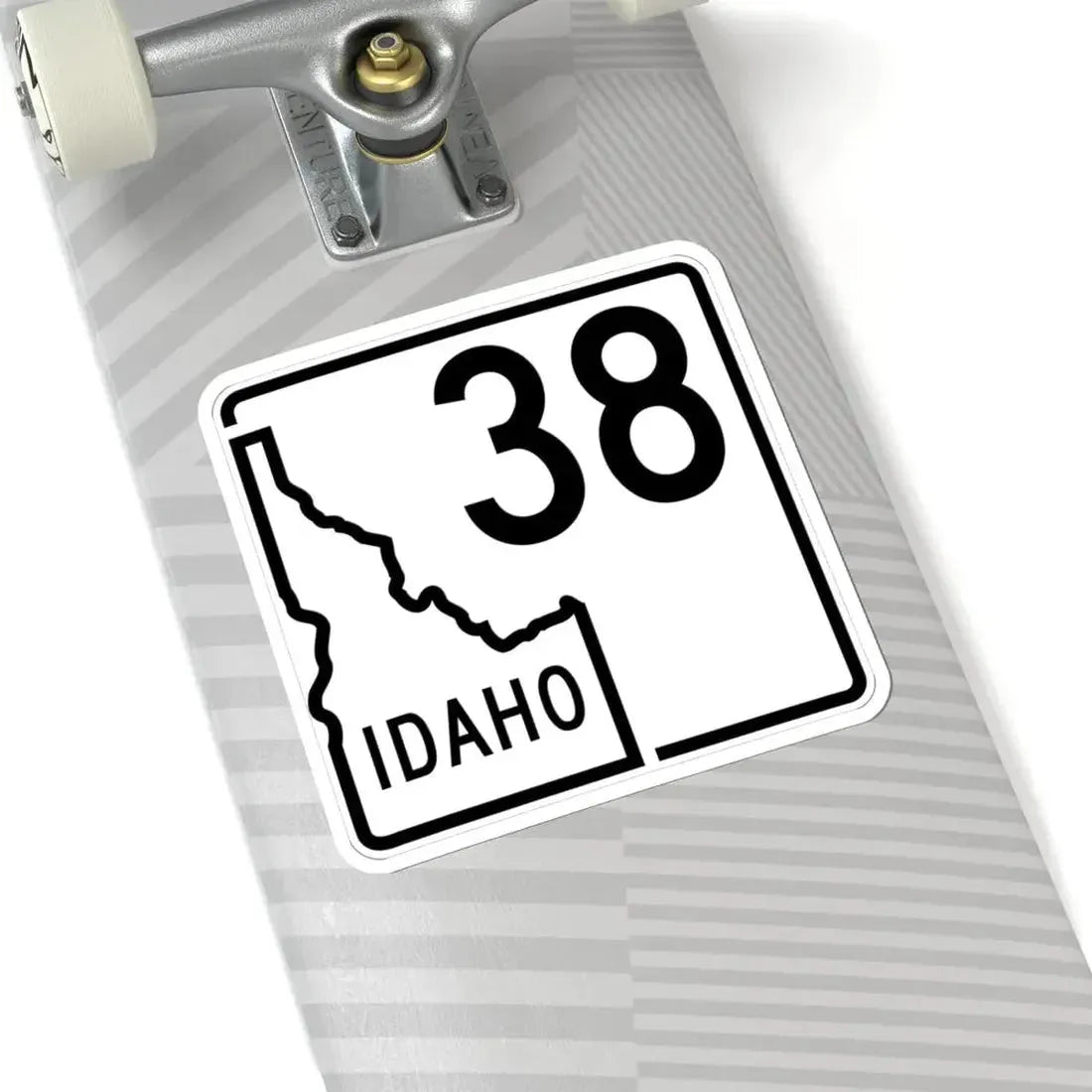 Idaho 38 1955 (Idaho) (Road Sign) STICKER Vinyl Kiss-Cut Decal - The Sticker Space