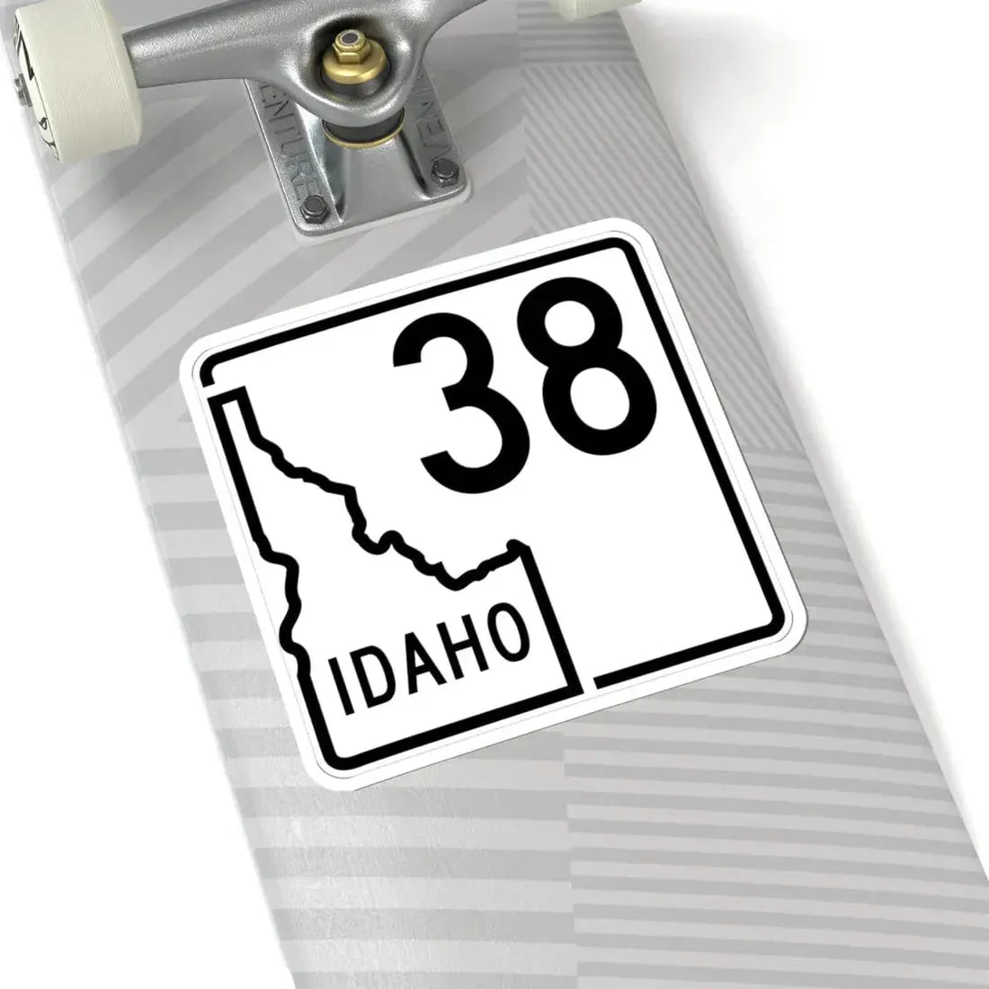 Idaho 38 1955 (Idaho) (Road Sign) STICKER Vinyl Kiss-Cut Decal - The Sticker Space