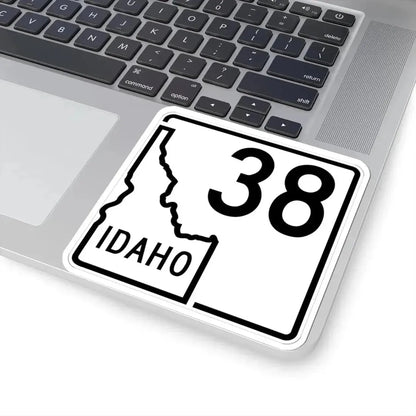 Idaho 38 1955 (Idaho) (Road Sign) STICKER Vinyl Kiss-Cut Decal - The Sticker Space