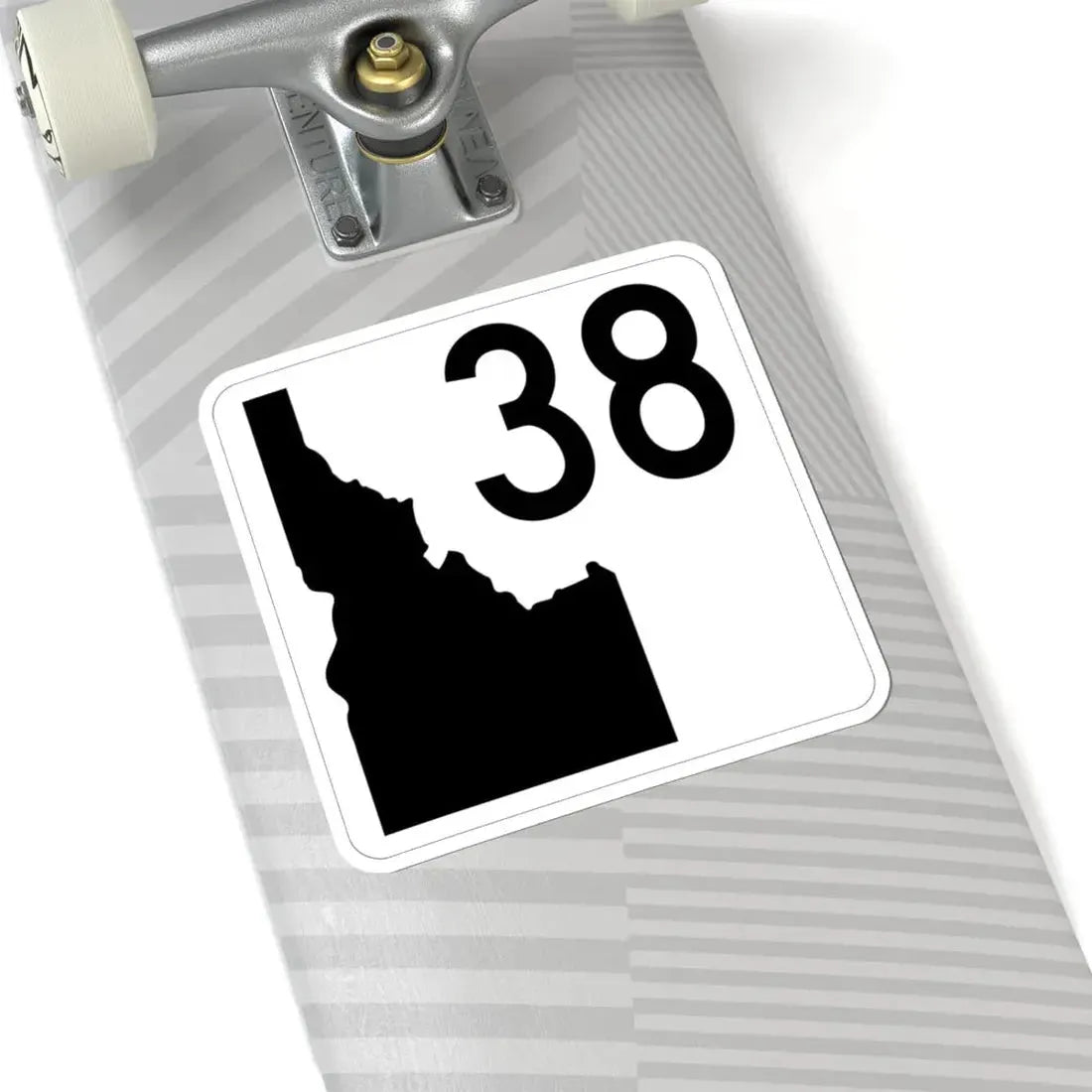 Idaho 38 (Idaho) (Road Sign) STICKER Vinyl Kiss-Cut Decal - The Sticker Space