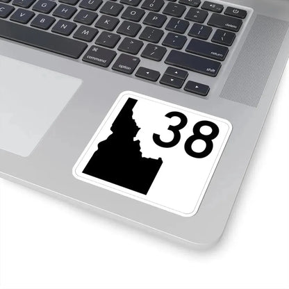 Idaho 38 (Idaho) (Road Sign) STICKER Vinyl Kiss-Cut Decal - The Sticker Space