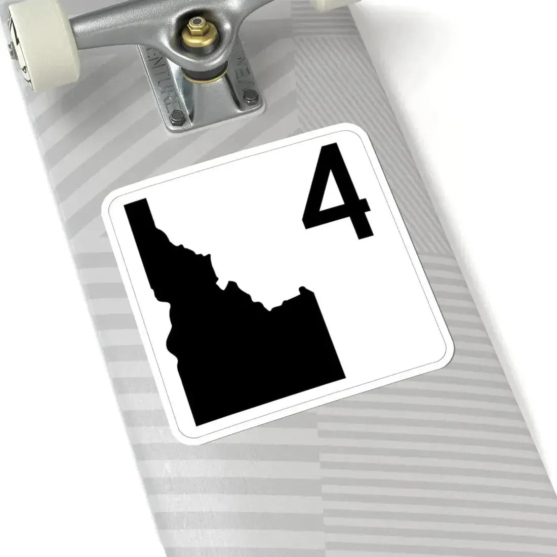 Idaho 4 (Idaho) (Road Sign) STICKER Vinyl Kiss-Cut Decal - The Sticker Space