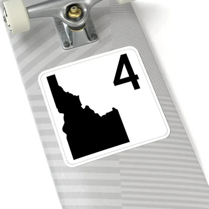 Idaho 4 (Idaho) (Road Sign) STICKER Vinyl Kiss-Cut Decal - The Sticker Space