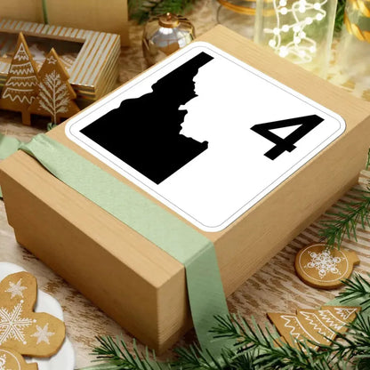 Idaho 4 (Idaho) (Road Sign) STICKER Vinyl Kiss-Cut Decal - The Sticker Space