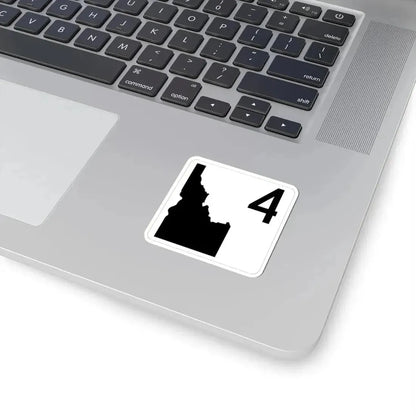 Idaho 4 (Idaho) (Road Sign) STICKER Vinyl Kiss-Cut Decal - The Sticker Space