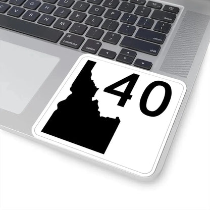 Idaho 40 (Idaho) (Road Sign) STICKER Vinyl Kiss-Cut Decal - The Sticker Space