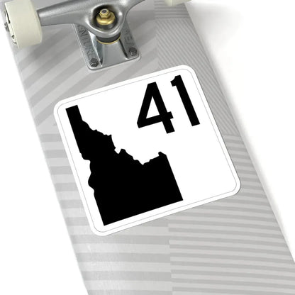 Idaho 41 (Idaho) (Road Sign) STICKER Vinyl Kiss-Cut Decal - The Sticker Space