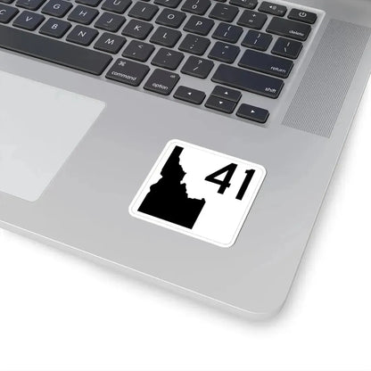 Idaho 41 (Idaho) (Road Sign) STICKER Vinyl Kiss-Cut Decal - The Sticker Space