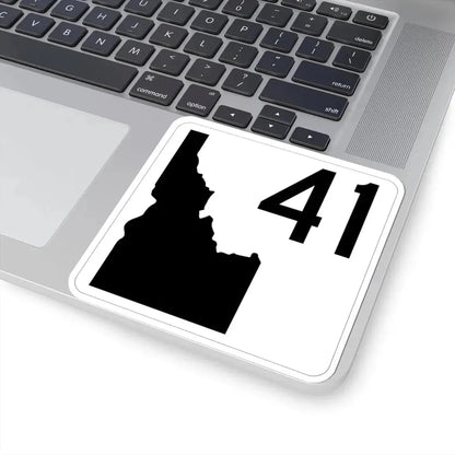 Idaho 41 (Idaho) (Road Sign) STICKER Vinyl Kiss-Cut Decal - The Sticker Space