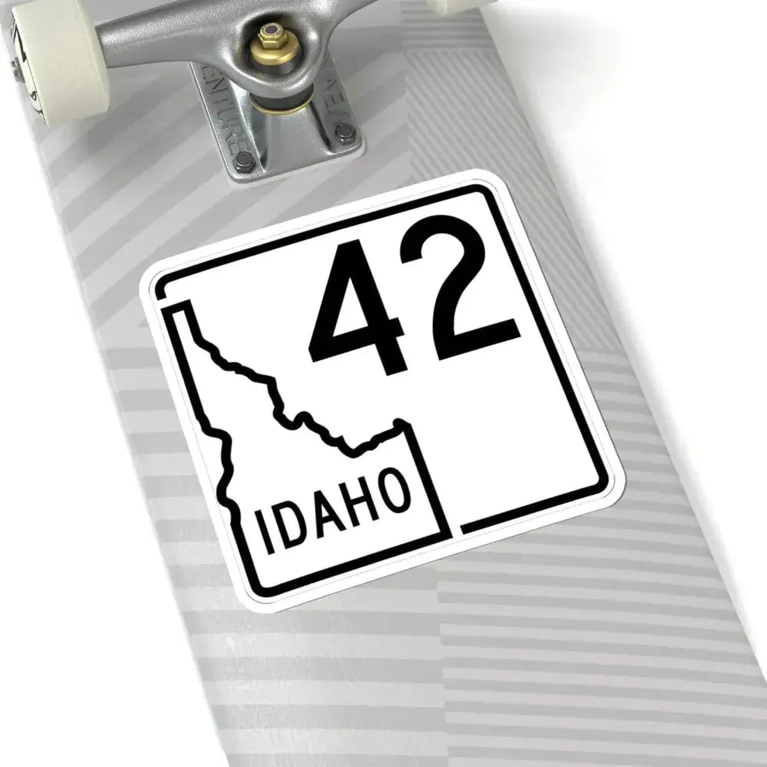 Idaho 42 1955 (Idaho) (Road Sign) STICKER Vinyl Kiss-Cut Decal - The Sticker Space