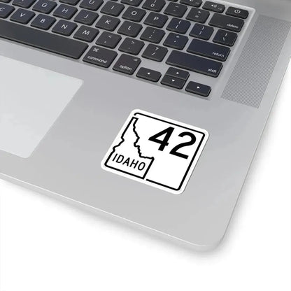 Idaho 42 1955 (Idaho) (Road Sign) STICKER Vinyl Kiss-Cut Decal - The Sticker Space