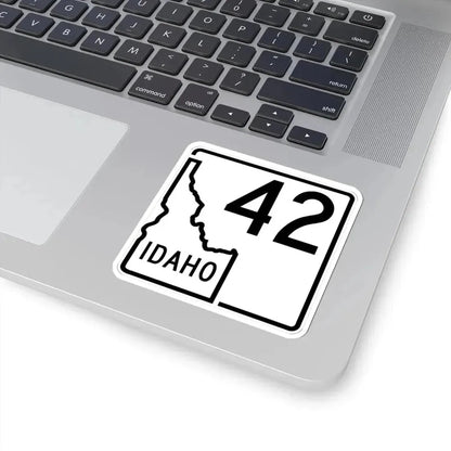 Idaho 42 1955 (Idaho) (Road Sign) STICKER Vinyl Kiss-Cut Decal - The Sticker Space