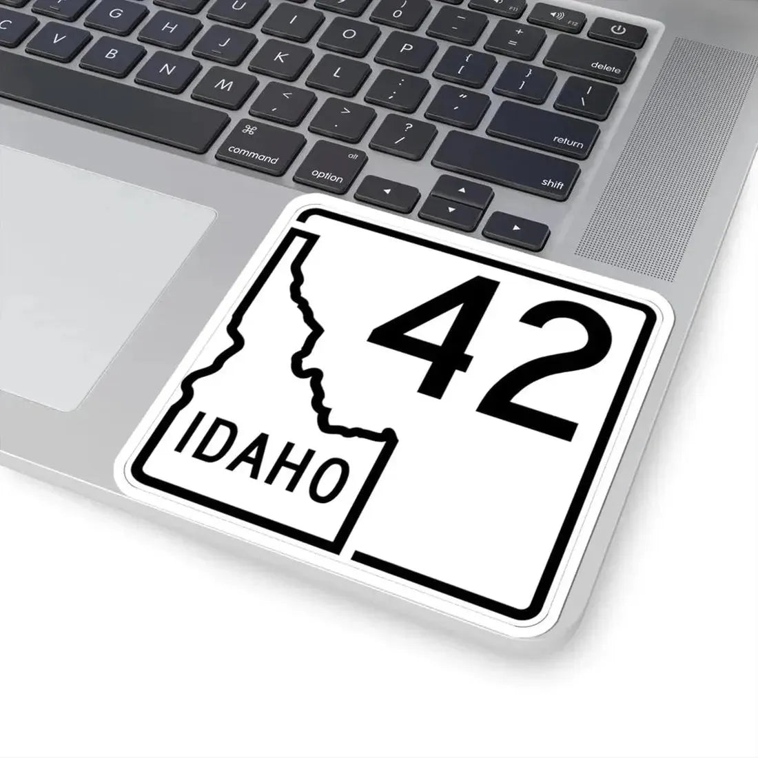 Idaho 42 1955 (Idaho) (Road Sign) STICKER Vinyl Kiss-Cut Decal - The Sticker Space